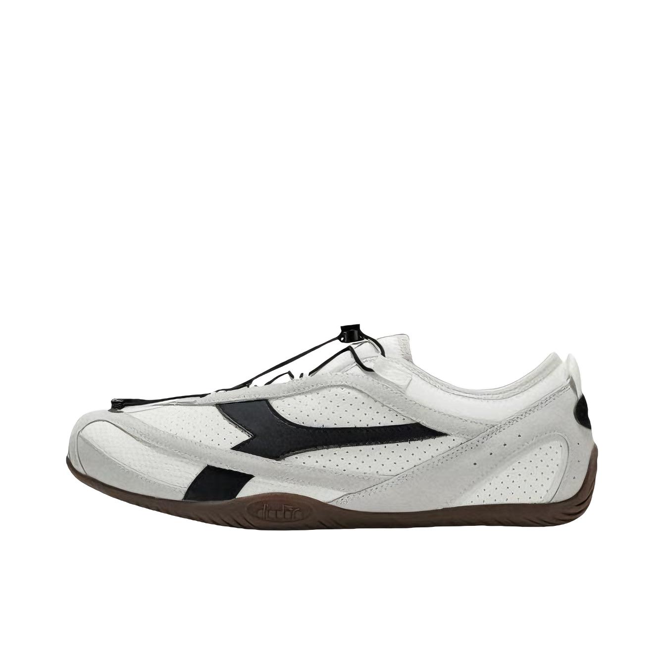 推荐商品：Diadora Rapido Slip-on 运动休闲鞋 复古百搭轻便舒适 白色/黑色