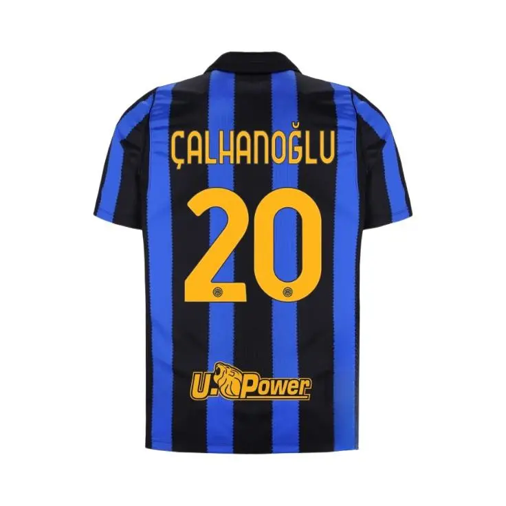 推荐商品：F.C Internazionale Milano/国际米兰 吸湿速干透气足球服 黑蓝/恰尔汗奥卢20号