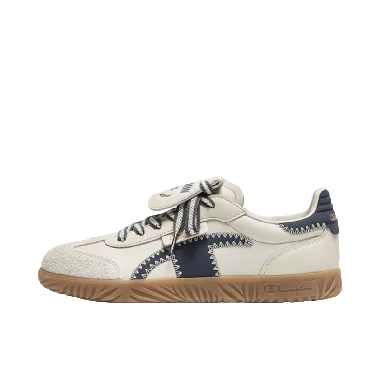 推荐商品：【丁禹兮同款】 Champion/冠军 Champ T-trainer T头鞋 德训鞋 板鞋 轻便复古防滑简约休闲 墨蓝色