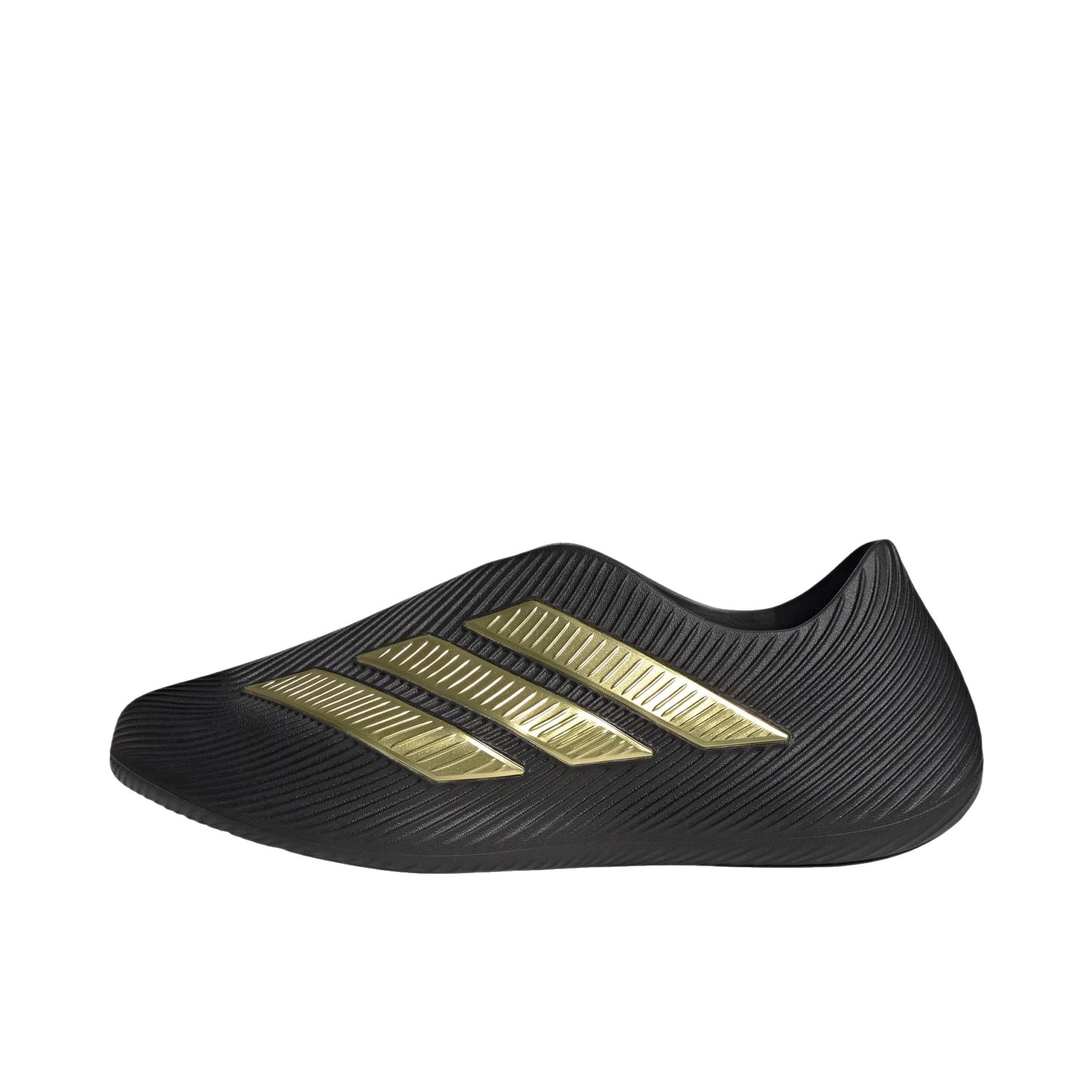 推荐商品：adidas Purechill 运动休闲鞋 舒适耐磨防滑贴合 黑色/金色