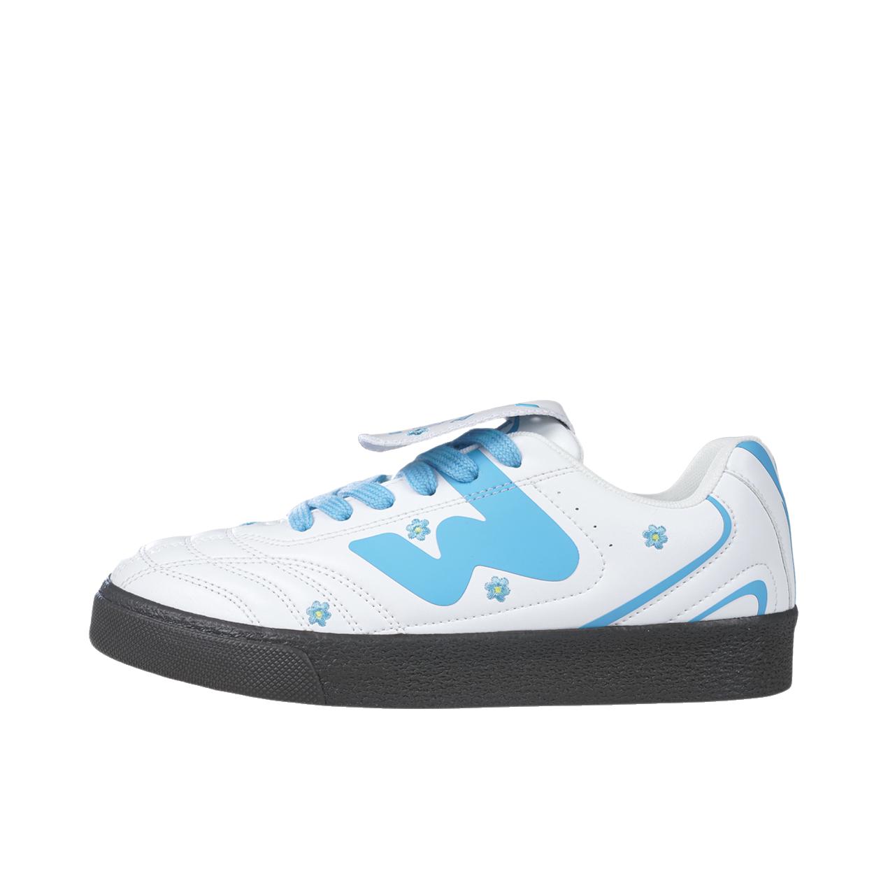 推荐商品：Ollieskate/顽刻 板鞋 国潮时尚防滑复古 蓝色小花