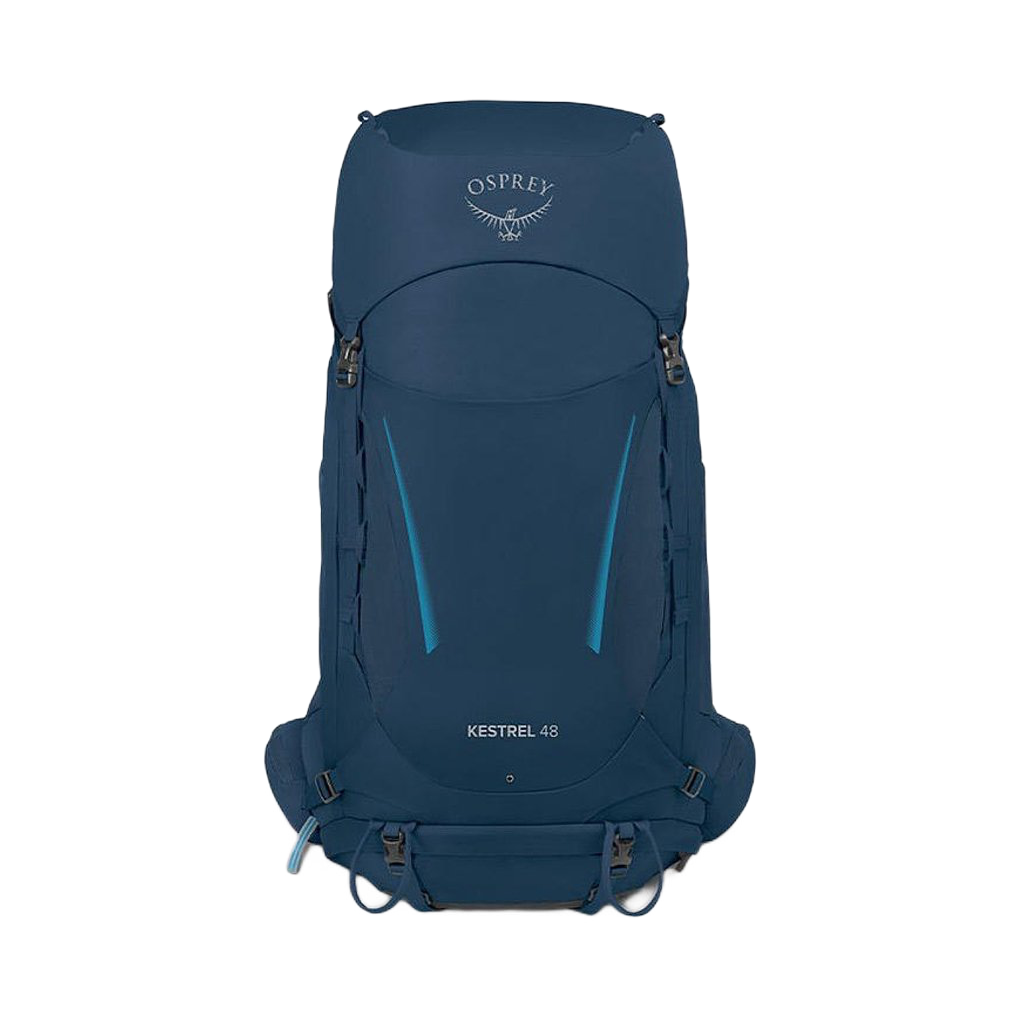 推荐商品：Osprey Kestrel 拉链开合大容量轻量再生尼龙书包背包双肩包 38L 48L 58L 68L