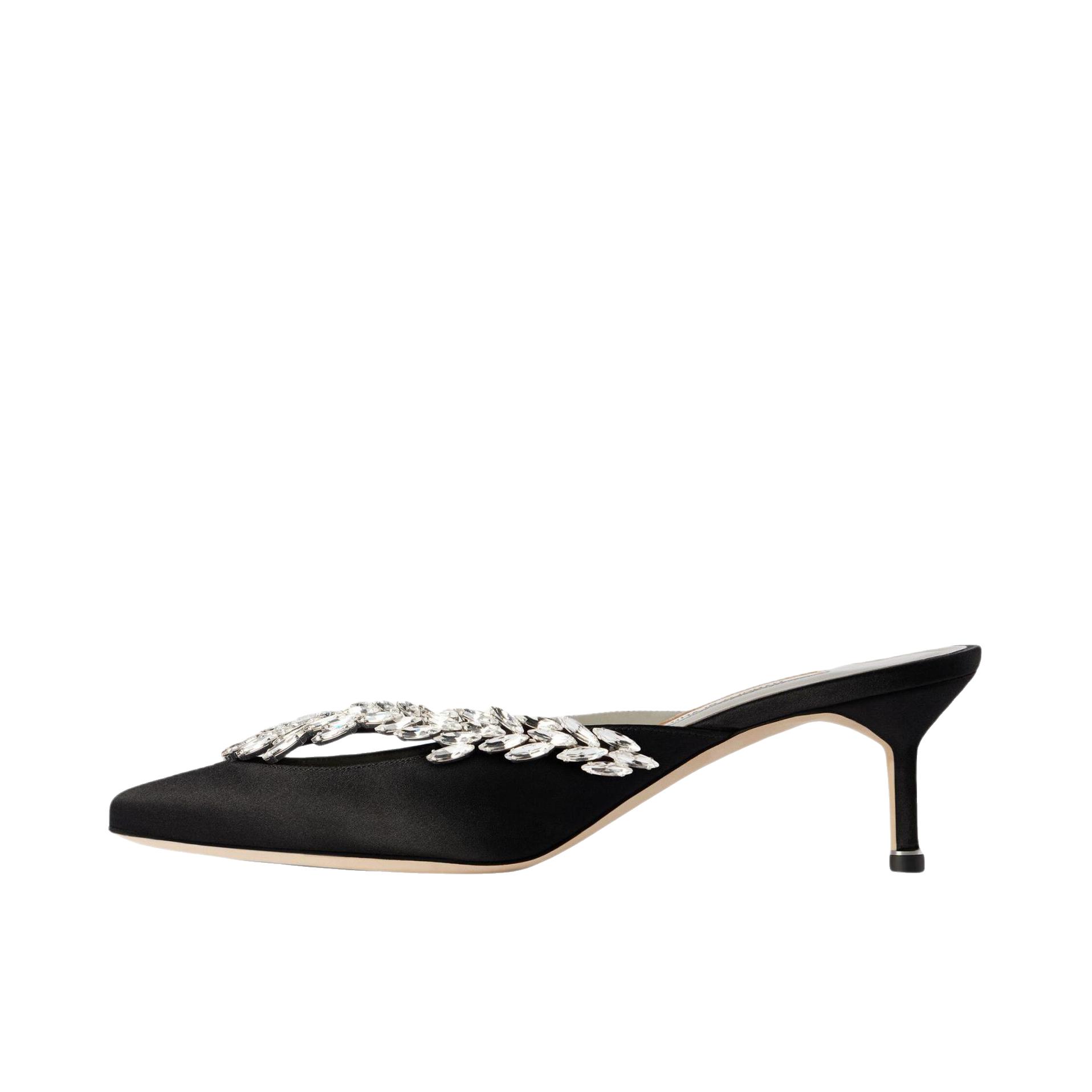 推荐商品：Balenciaga 巴黎世家 高跟鞋 时尚气质优雅 MANOLO BLAHNIK 联名款/黑色