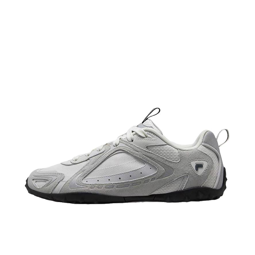 推荐商品：FILA/斐乐 BIANCO SLIM 德训鞋 薄底鞋 运动休闲鞋 透气防滑耐磨 白中白/太空银