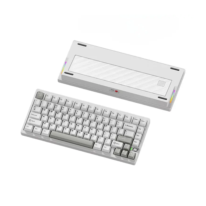 推荐商品：weikav/维咖 NUT75 三模机械键盘 80键 磁吸快拆 ARGB音乐律动 HMX轴体