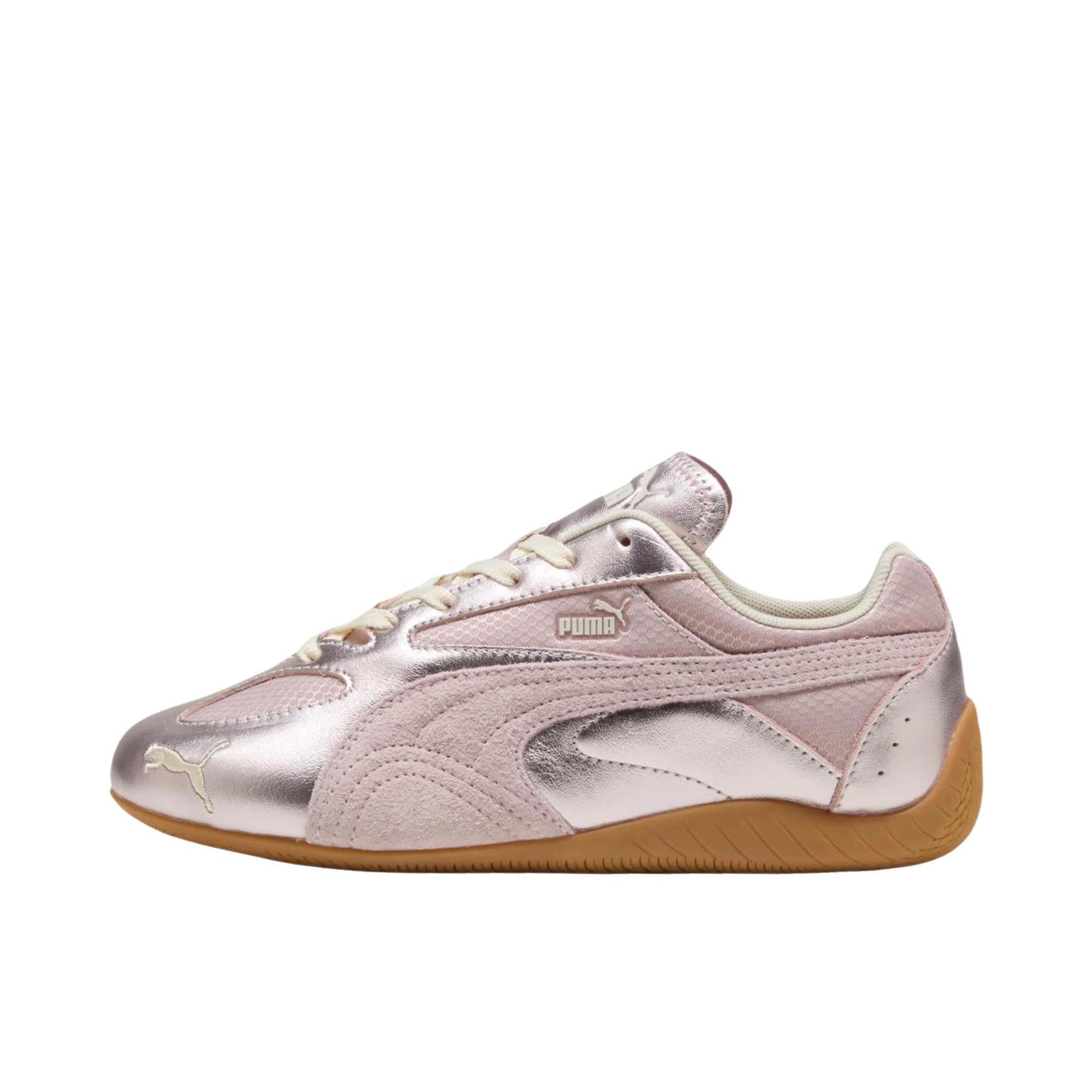 推荐商品：Puma/彪马 speedcat Lou Metallic 运动休闲鞋 舒适百搭防滑耐磨 雾粉色