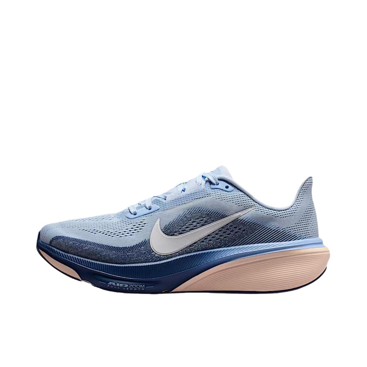 推荐商品：Nike Pegasus 飞马 42 跑鞋 缓震回弹舒适 氢蓝色/神秘深海蓝/铝蓝色/白色