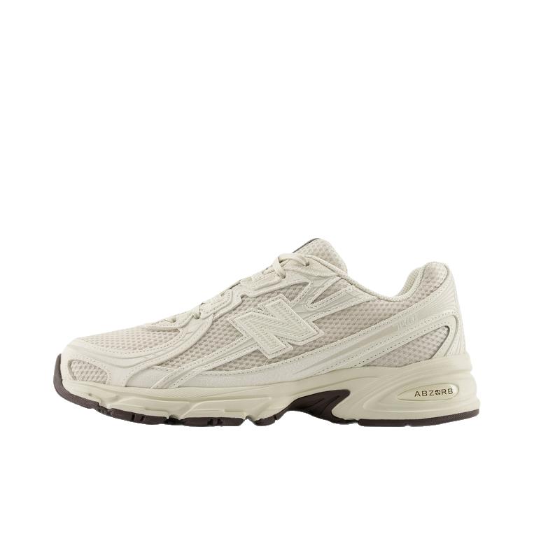 推荐商品：New Balance 740 跑鞋 增高防滑耐磨透气低帮系带拼接圆头千禧风贴合支撑耐穿 灰色/白色
