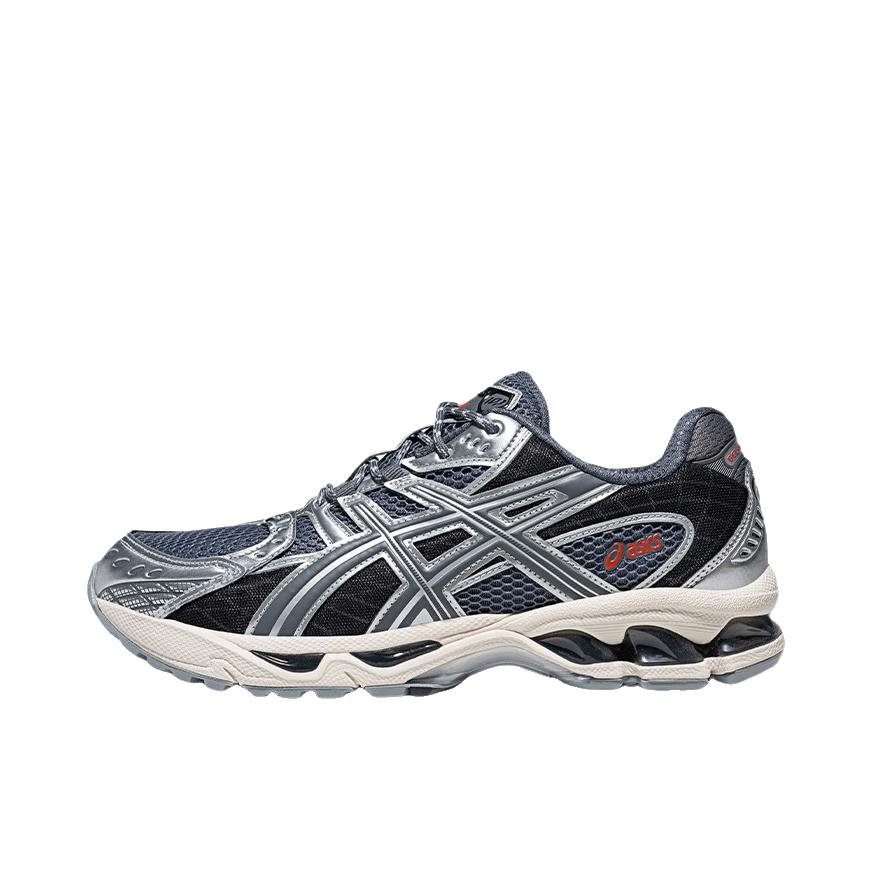 推荐商品：Asics/亚瑟士 GEL-Nimbus 10.1 跑鞋 1复古拼接防滑低帮休闲支撑贴合短跑 灰色/黑色