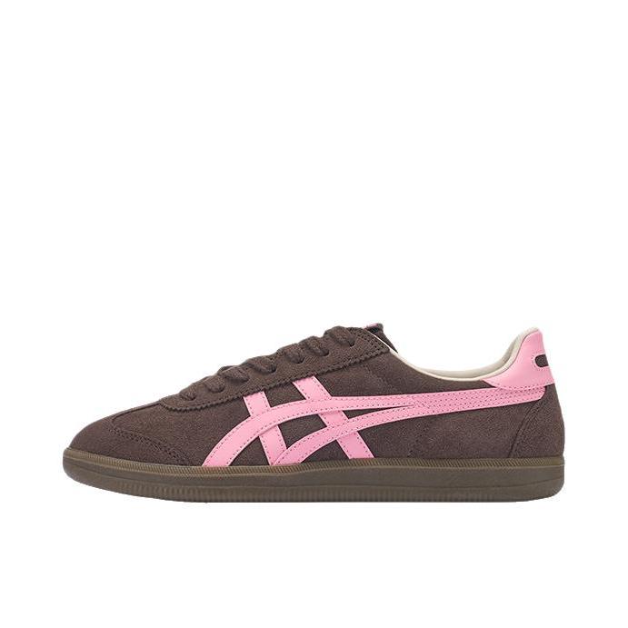 推荐商品：Onitsuka Tiger Tokuten 德训鞋 板鞋 防滑耐磨舒适减震织物复古百搭一脚蹬 棕色/粉色