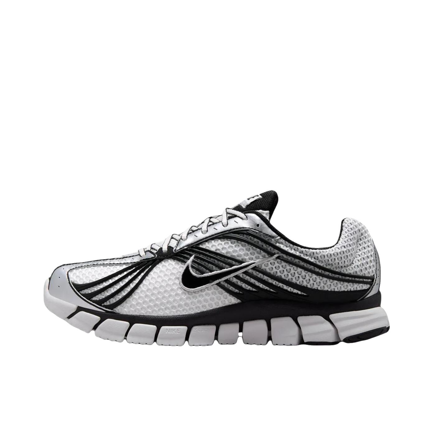 推荐商品：Nike Zoom Skylon 11 跑鞋 柔软休闲系带圆头 白色/银色