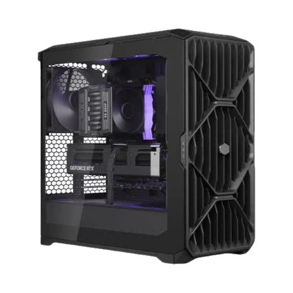 推荐商品：CoolerMaster/酷冷至尊 HAF II 500 电脑机箱 模块化滑轨 22040加厚风扇