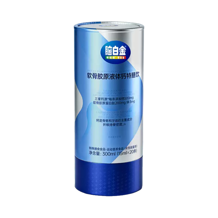 推荐商品：脑白金 软骨胶原液体钙特膳饮 盒装