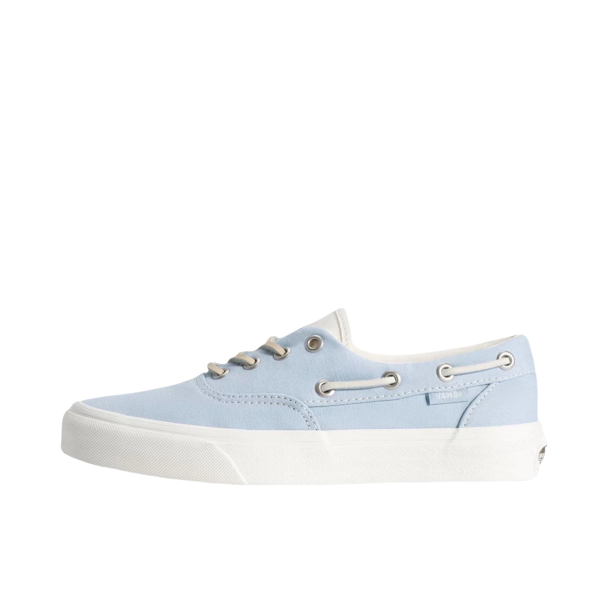 推荐商品：Vans/范斯 Authentic Boat 帆布鞋 系带休闲圆头 石板蓝