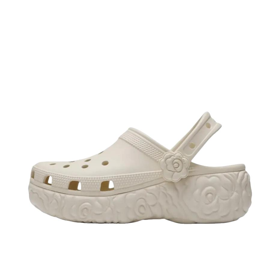 推荐商品：Crocs/卡骆驰 云朵花境 凉鞋 休闲舒适透气耐磨 女款/极白色