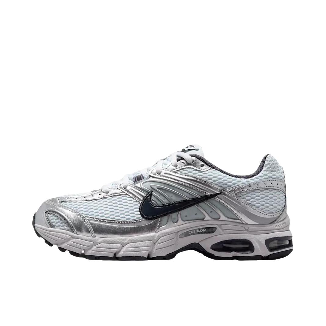 推荐商品：Nike Air Max Moto 2K 跑鞋 百搭耐磨舒适支撑贴合拼接耐穿圆头美观 淡蓝色/银色/黑色