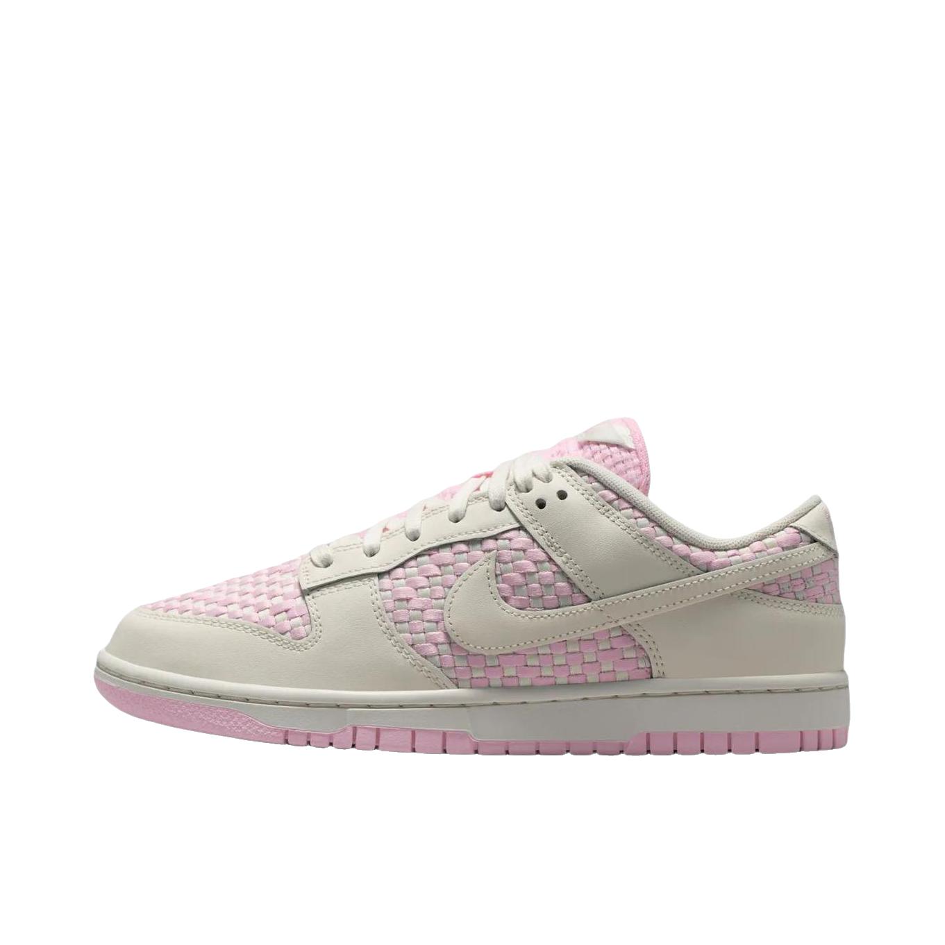 推荐商品：Nike Dunk 板鞋 经典复古百搭 女款/米色/粉色