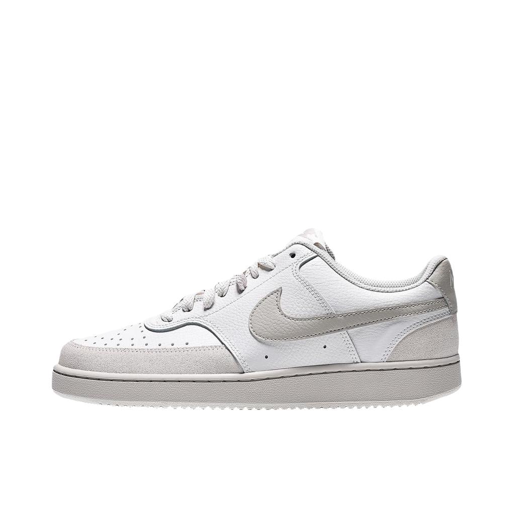 推荐商品：Nike Court Vision 板鞋 复古缓震抓地防滑轻便 白色/灰色