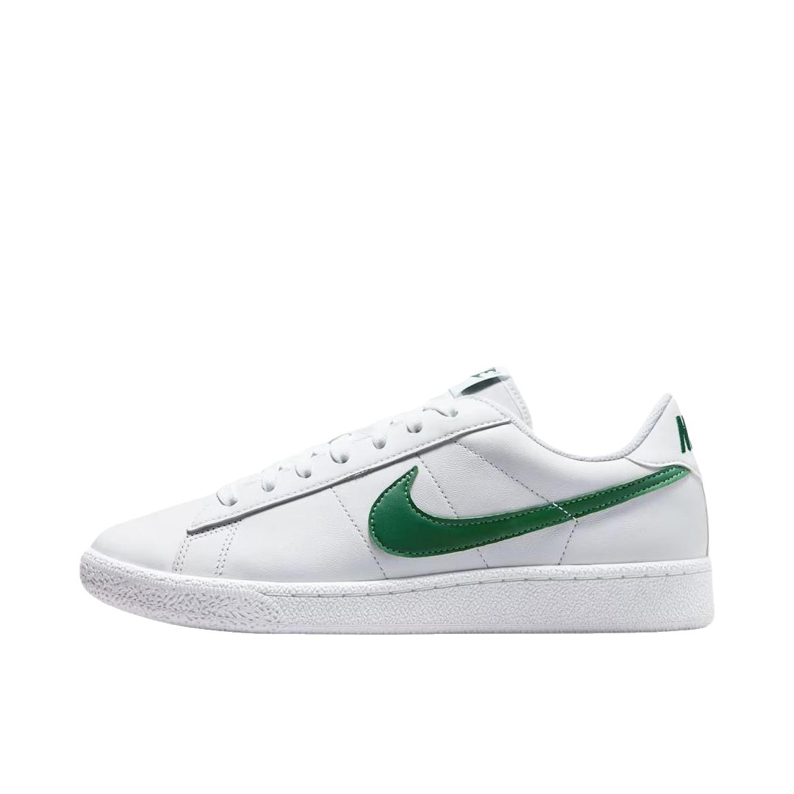 推荐商品：Nike Tennis Classic 运动休闲鞋 轻便透气缓震防滑耐磨舒适百搭复古薄底耐穿包裹性 女款/白色/绿色