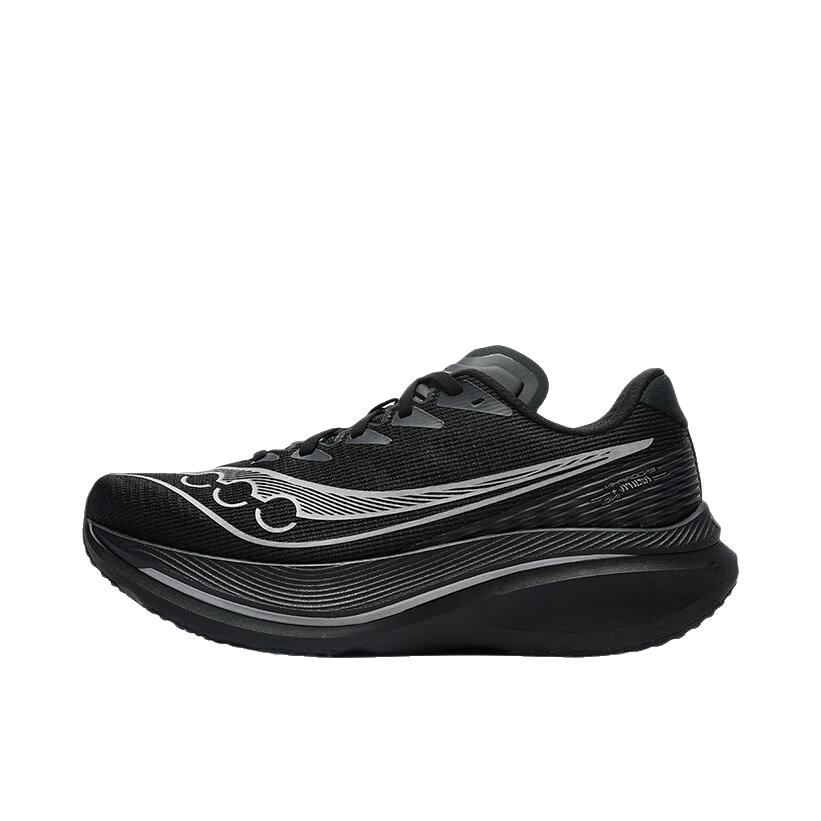 推荐商品：Saucony/索康尼 ENDORPHIN AZURA+系列 跑鞋 防滑日常轻便 黑色/灰色