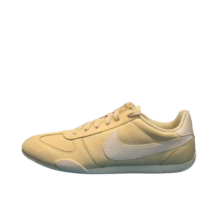 推荐商品：Nike Sprint Sister 运动休闲鞋 系带平跟圆头薄底复古芭蕾风 黄色