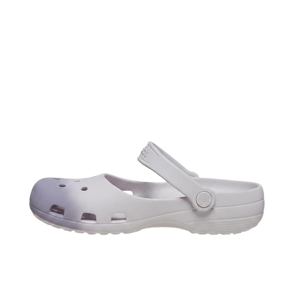 推荐商品：Crocs/卡骆驰 凉鞋 休闲日常青年芭蕾鞋 214282 女款/葡萄冰