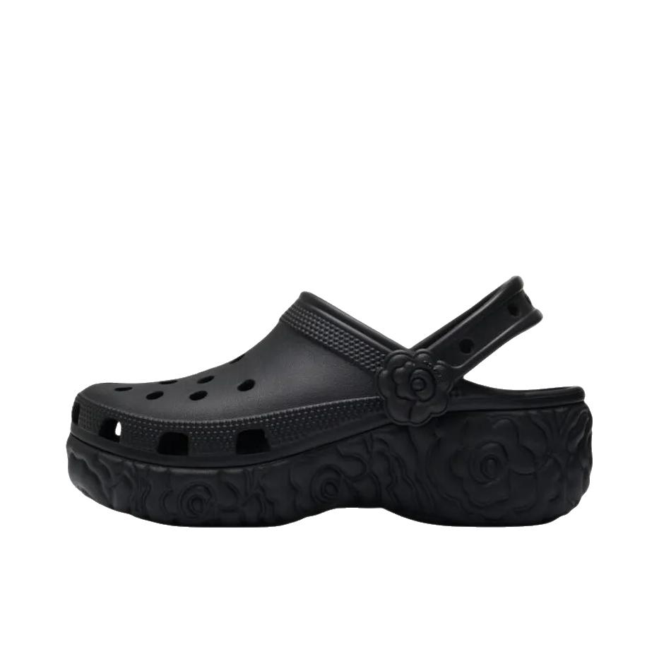 推荐商品：Crocs/卡骆驰 云朵花境 凉鞋 休闲舒适透气耐磨 女款/黑色