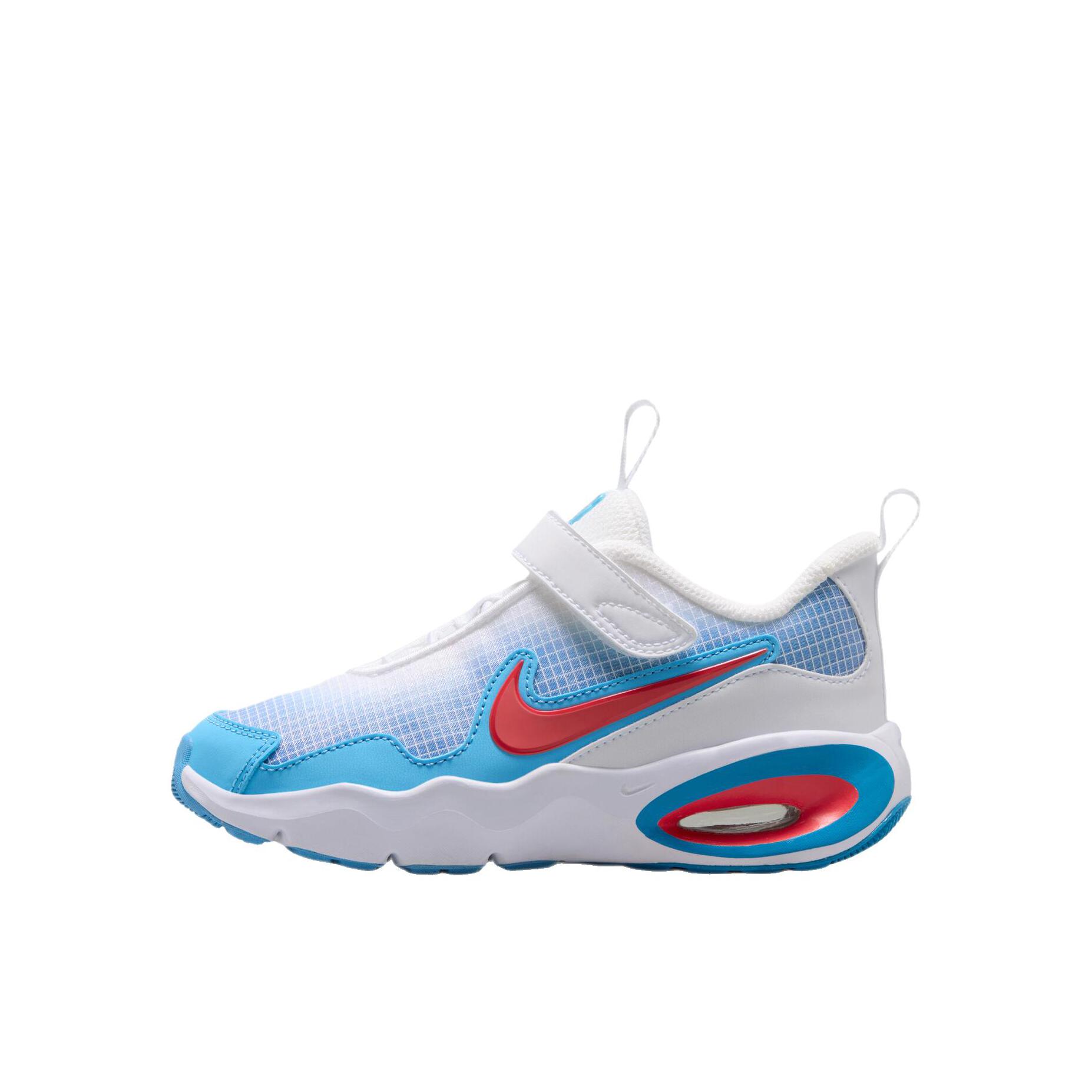 推荐商品：Nike  Air Max Nova  缓震  气垫鞋  运动鞋儿童  小童/白色/熔化红/极光蓝/足球蓝
