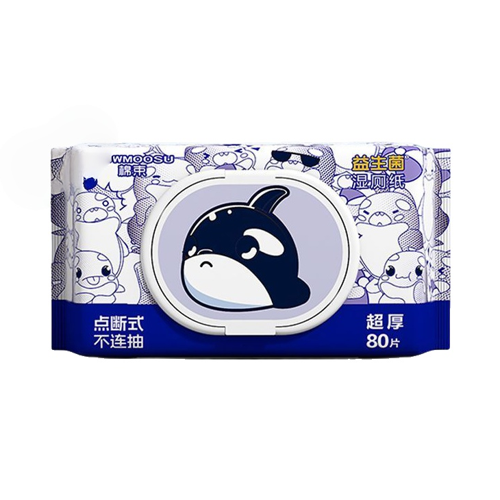 推荐商品：棉束 益生菌湿厕纸