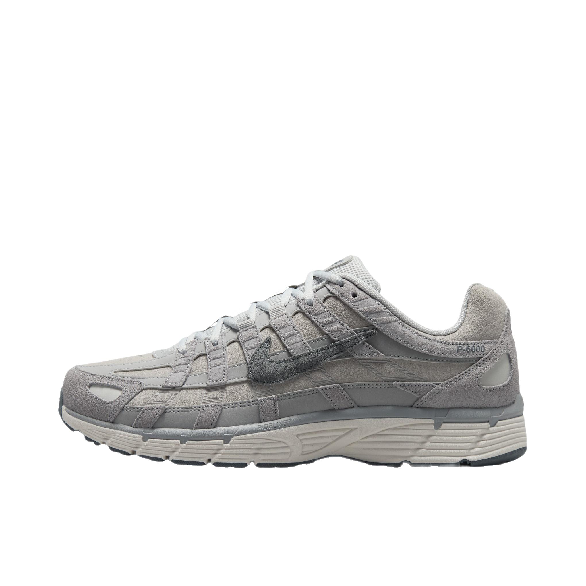 推荐商品：Nike P-6000 CNPT 运动休闲鞋 机能风跑鞋风舒适缓震防滑耐磨时尚潮流复古贴合网面支撑圆头 金色/冷灰色/狼灰色/山峰白