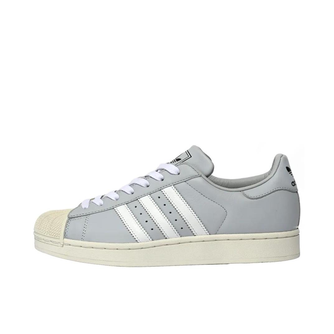 推荐商品：adidas Originals Superstar 2 板鞋 复古防滑耐磨贝壳头贴合圆头支撑 Safari联名/灰色