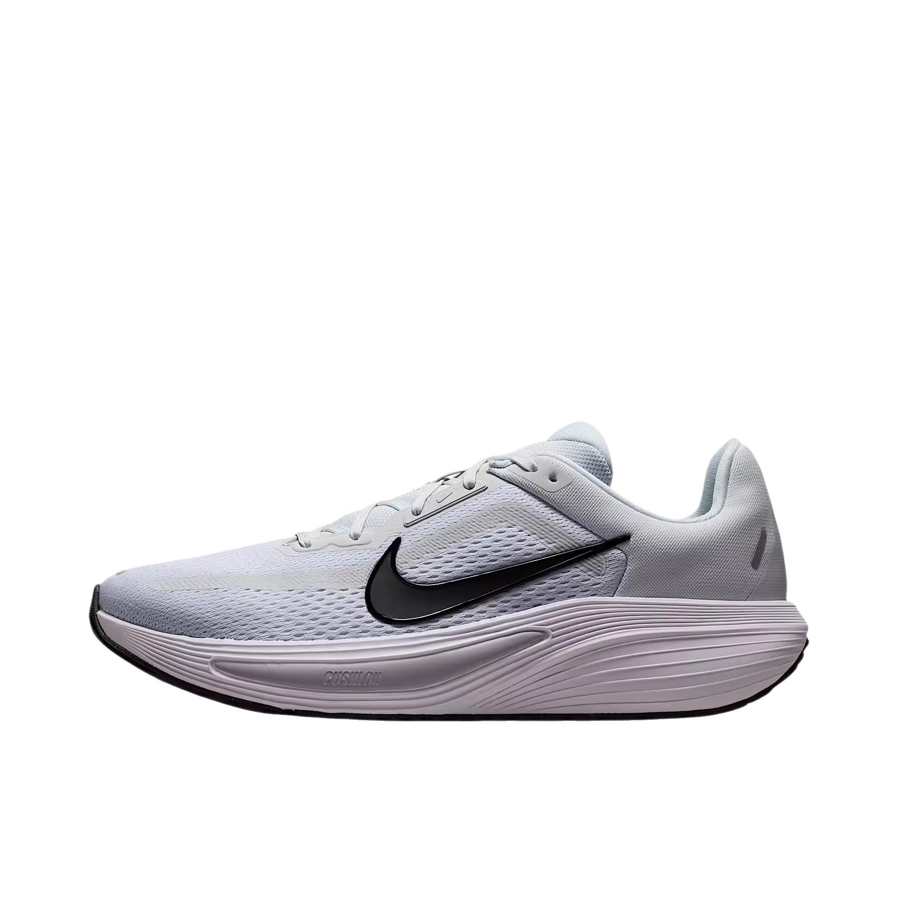推荐商品：Nike Quest 7 跑鞋 弹力抓地透气回弹 纯铂金/白色/狼灰色/黑色