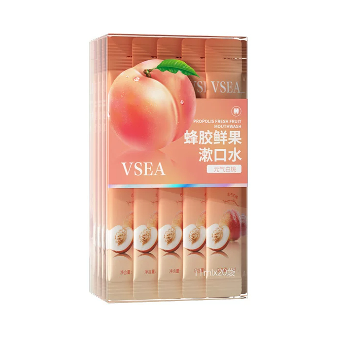 推荐商品：vsea 蜂胶鲜果漱口水 清新口气