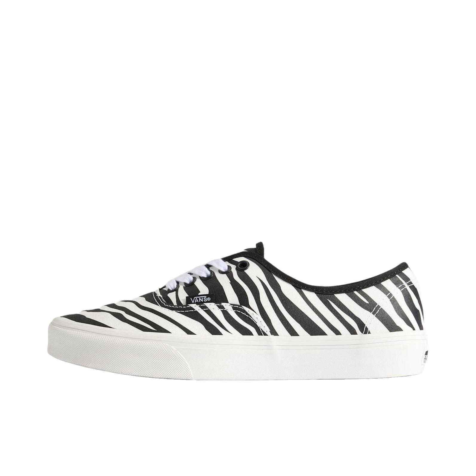 推荐商品：Vans/范斯 Authentic 潮流休闲 轻便舒适 防滑耐磨 百搭运动 复古 板鞋 斑马纹/白色/黑色