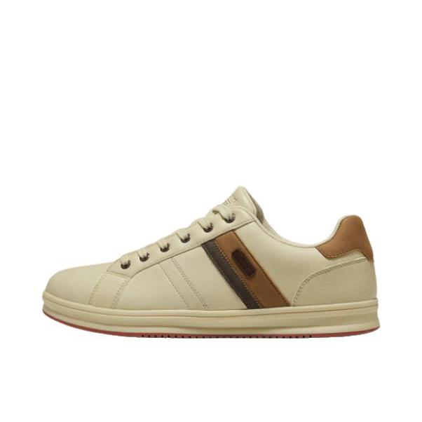 推荐商品：Skechers/斯凯奇 USA STREET WEAR MENS 板鞋 时尚休闲防滑 米色