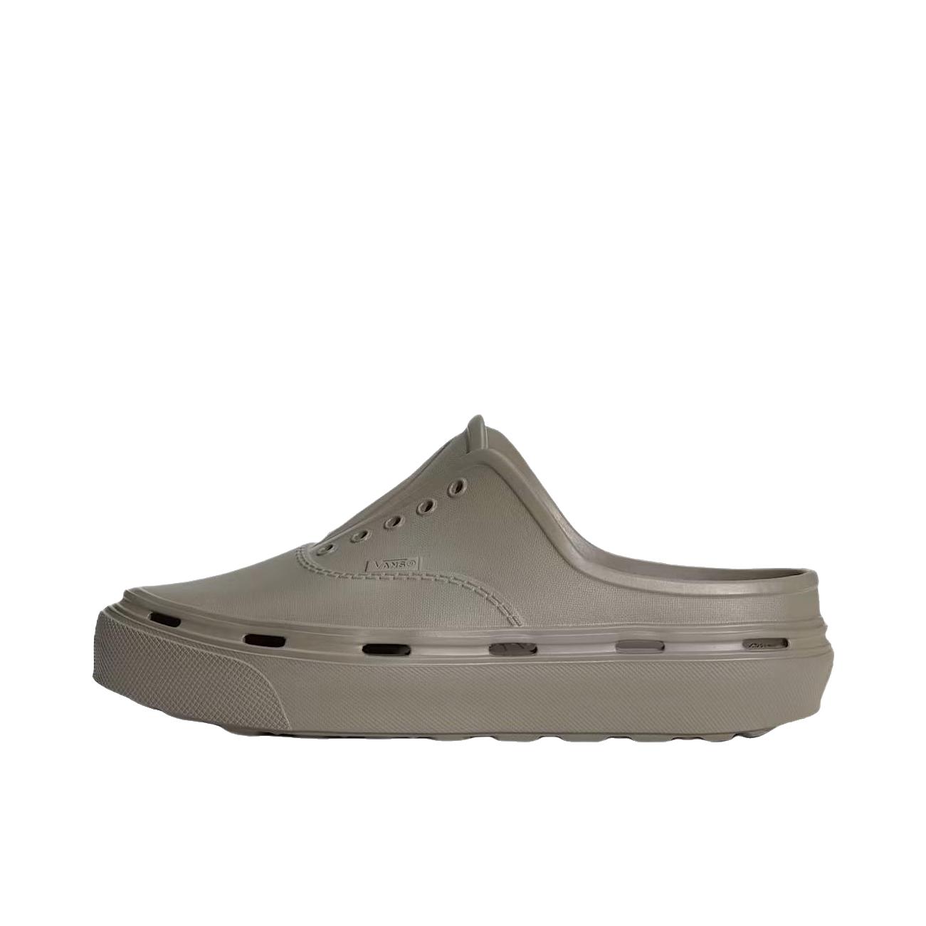 推荐商品：Vans/范斯 Authentic Foam Mule 拖鞋 包头厚底舒适 灰色
