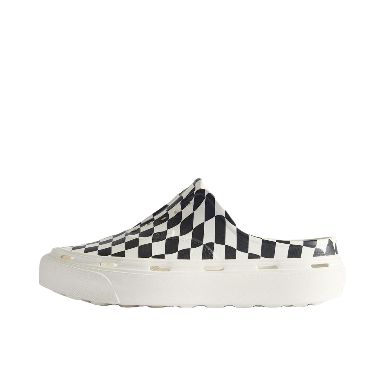 推荐商品：Vans/范斯 Authentic Foam Mule 拖鞋 包头厚底舒适 白色/黑色