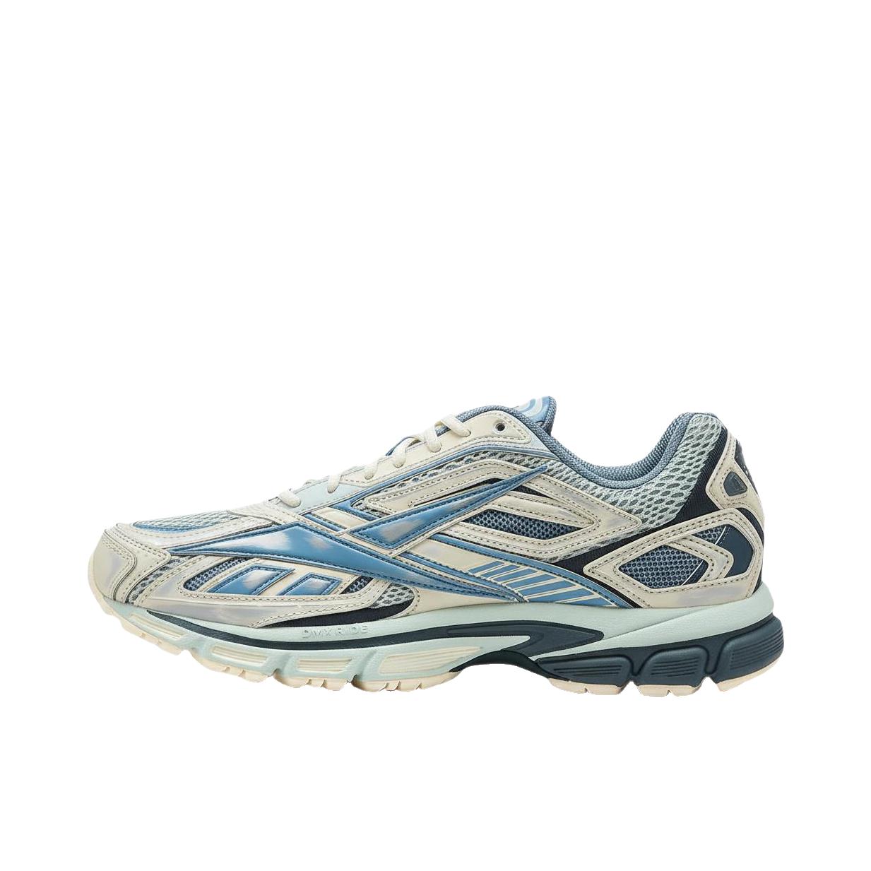 推荐商品：Reebok/锐步 Premier Road 跑鞋 防滑低帮休闲橡胶舒适百搭 蓝色/米色