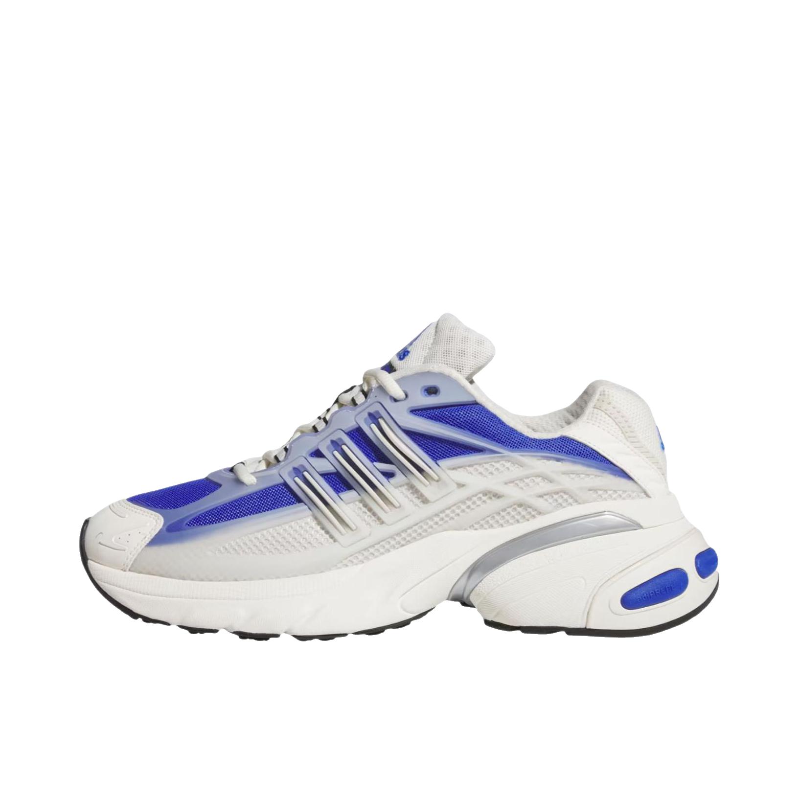 推荐商品：adidas Adistar XLG 2.0 老爹鞋 厚底圆头系带 白色/蓝色