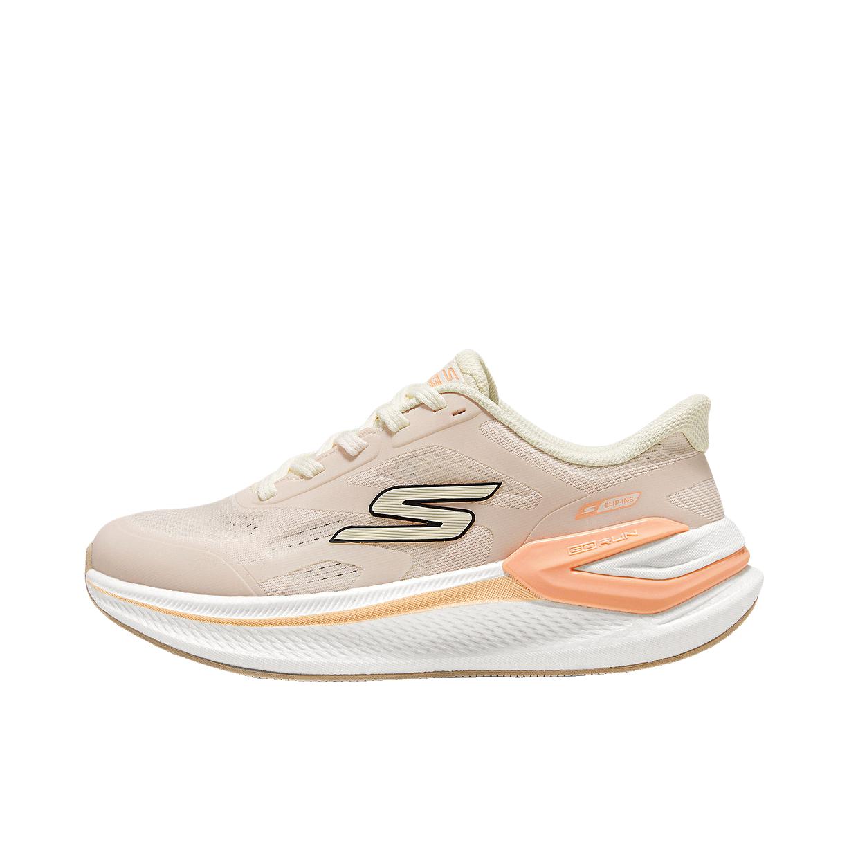 推荐商品：Skechers/斯凯奇 WOMEN'S GO 跑鞋 低帮绑带舒适缓震回弹闪穿软底超弹轻质防滑冬季网面 女款/自然色