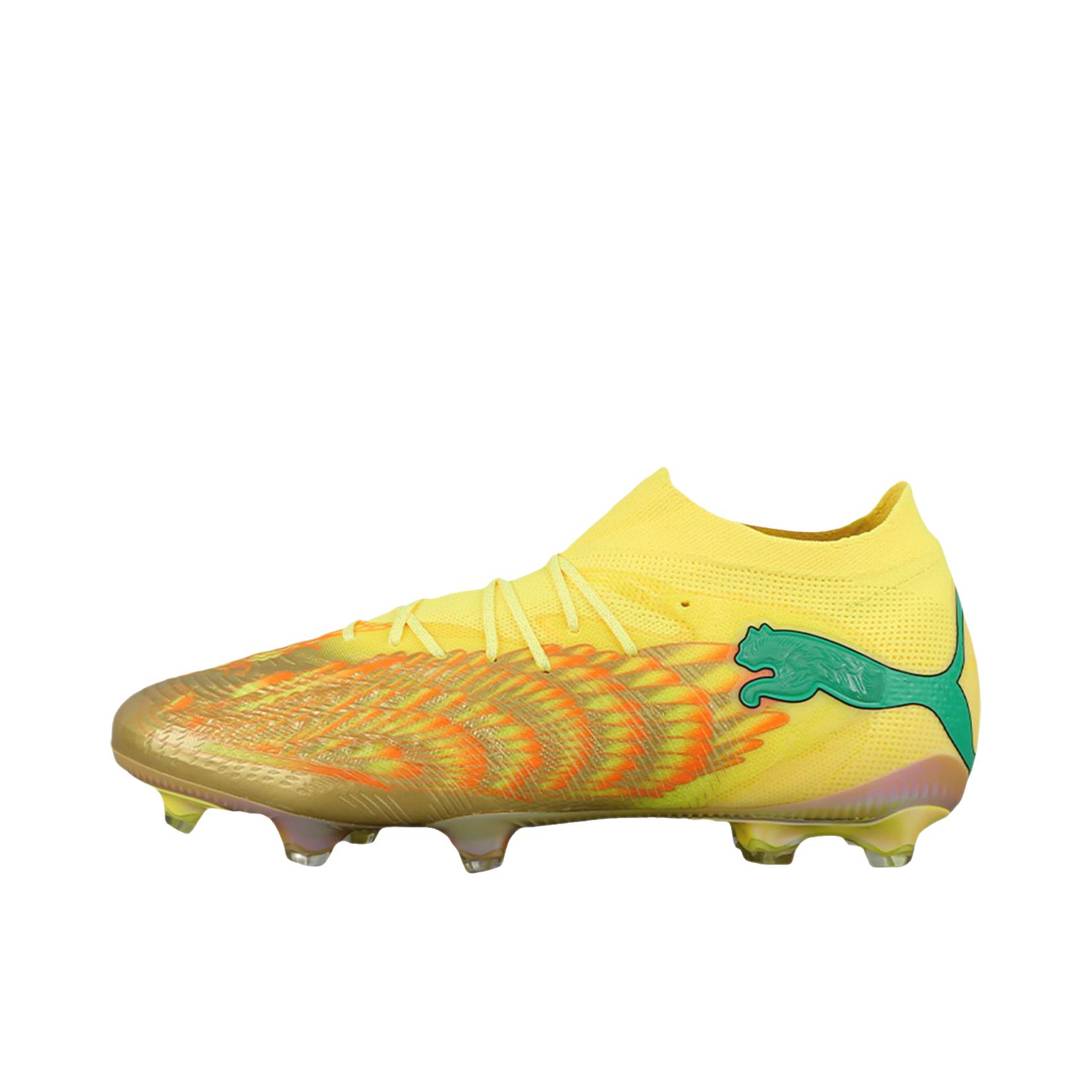 推荐商品：Puma/彪马 future 9 Ultimate FG 足球鞋 钉鞋 胶质长钉天然草地 黄色