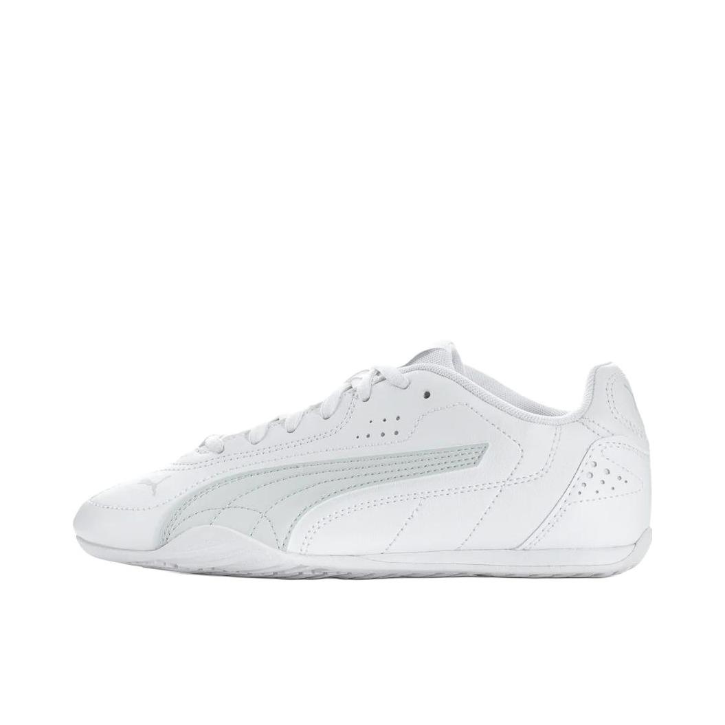 推荐商品：Puma/彪马 Catch 运动休闲鞋 潮流复古舒适百搭赛车风薄底 低帮/大童/白色/灰色