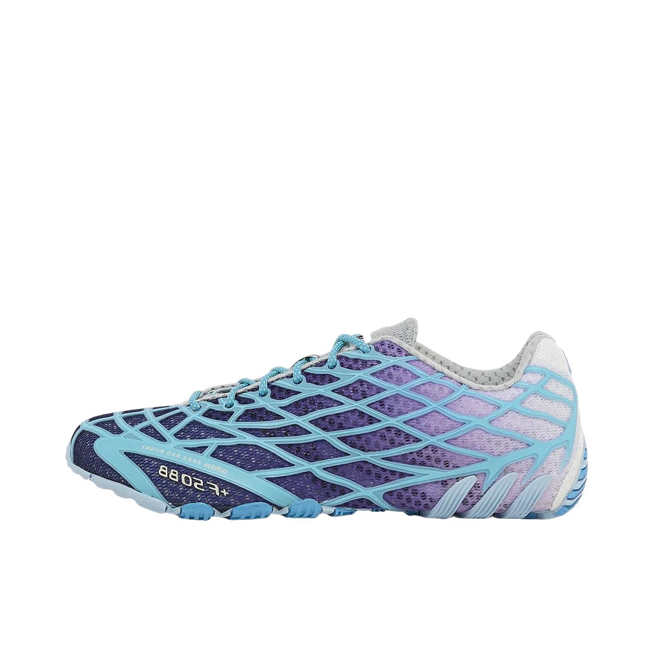 推荐商品：adidas F50 Ghost Sprint 运动休闲鞋 低帮圆头系带厚底 Bad Bunny联名/深海蓝