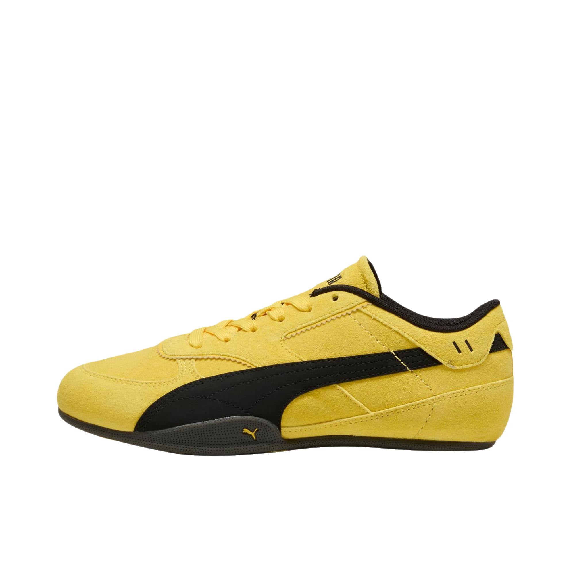 推荐商品：Puma/彪马 Bella Mina 运动休闲鞋 圆头系带薄底 黄色/黑色