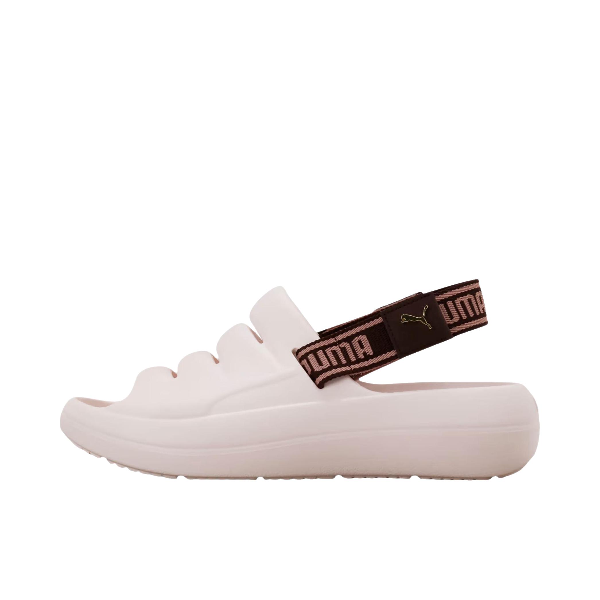 推荐商品：Puma/彪马 FloatFit 凉鞋 沙滩露趾平跟中跟 Snow Man联名/粉色