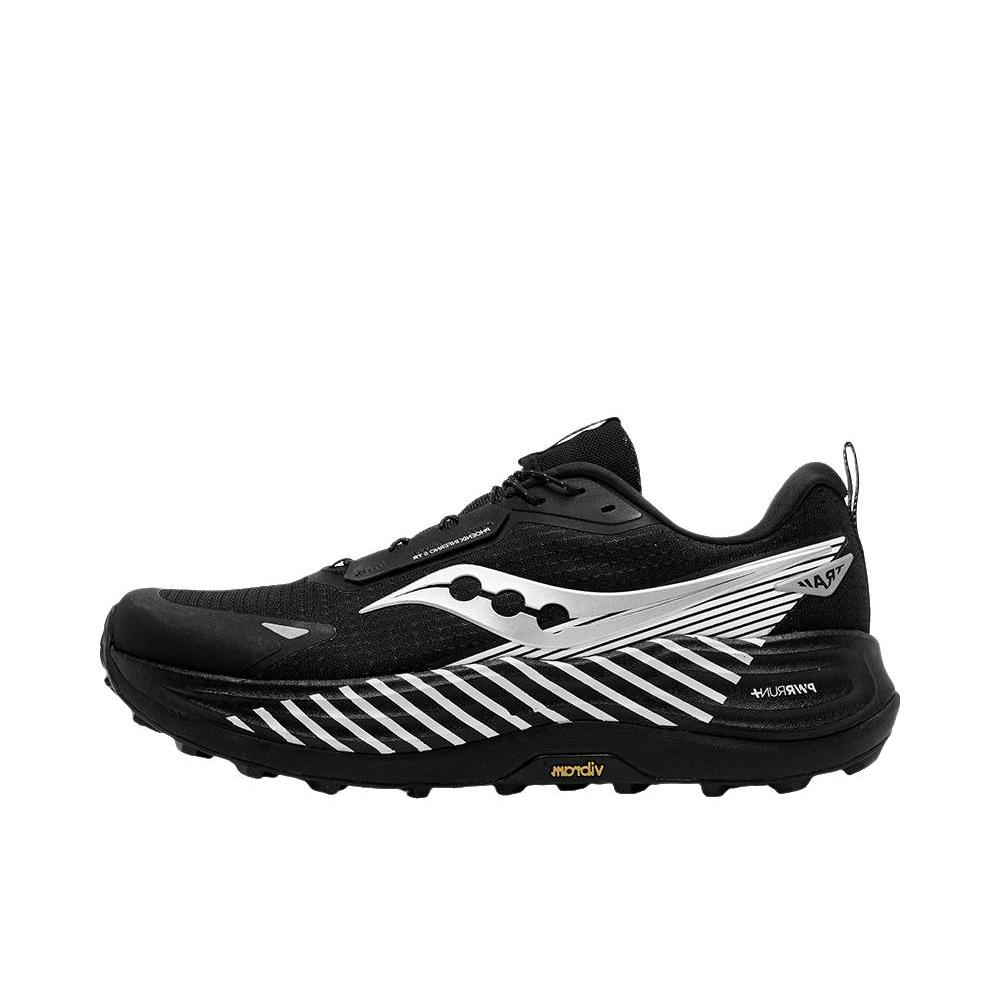 推荐商品：Saucony/索康尼 Phoenix Inferno 火鸟 5 TR 跑鞋 防滑耐磨轻便 黑色/银色