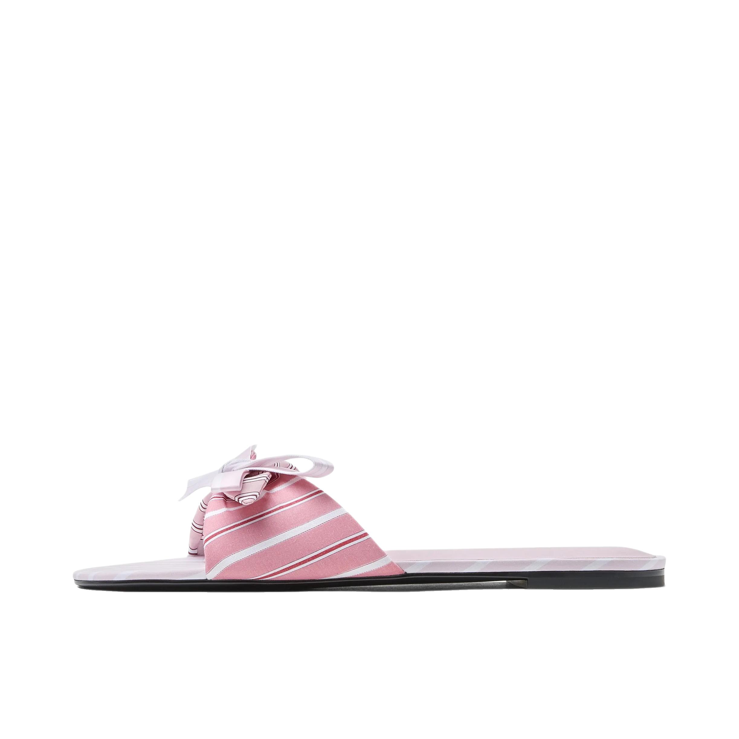 推荐商品：CHARLES&KEITH 拖鞋 舒适简约时尚 CK1-70381252 女款/浅粉色/粉色/白色