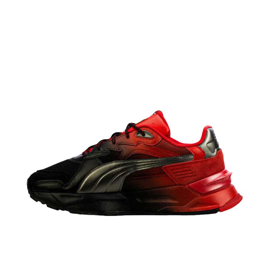 推荐商品：Puma/彪马 FERRARI MIRAGE SPORT 跑鞋 减震耐磨防滑 红色/黑色