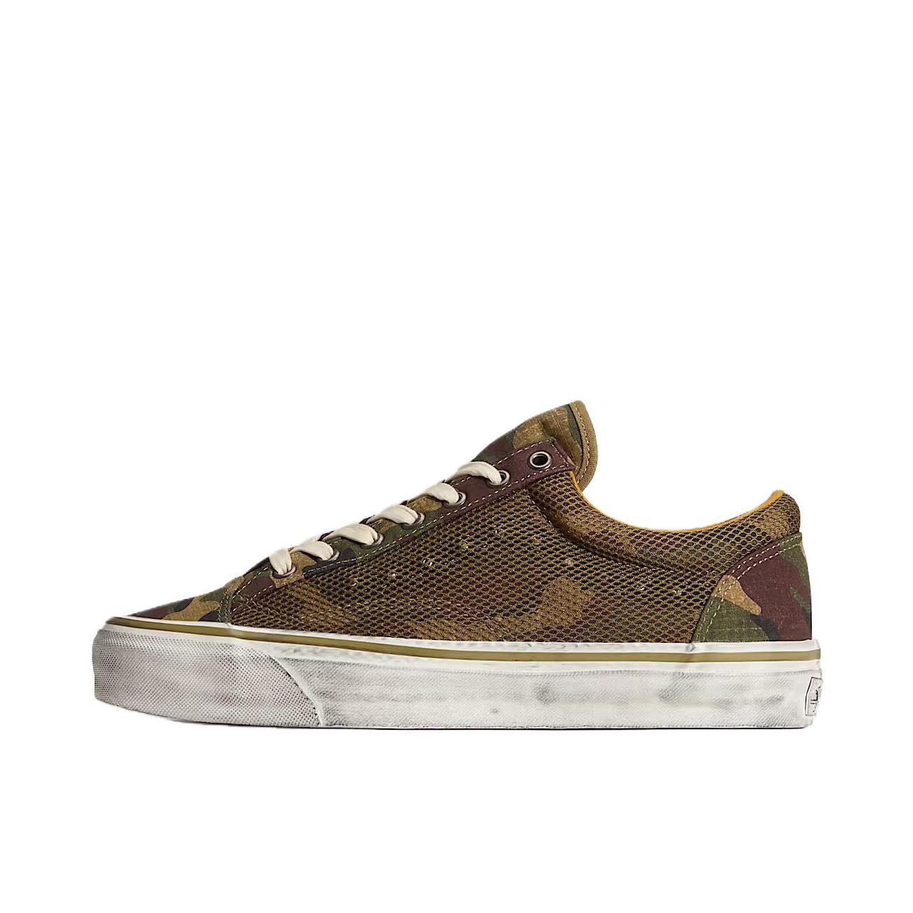 推荐商品：Vans/范斯 Premium Old Skool 板鞋 复古百搭时尚潮流防滑耐磨舒适低帮贴合 低帮/绿色