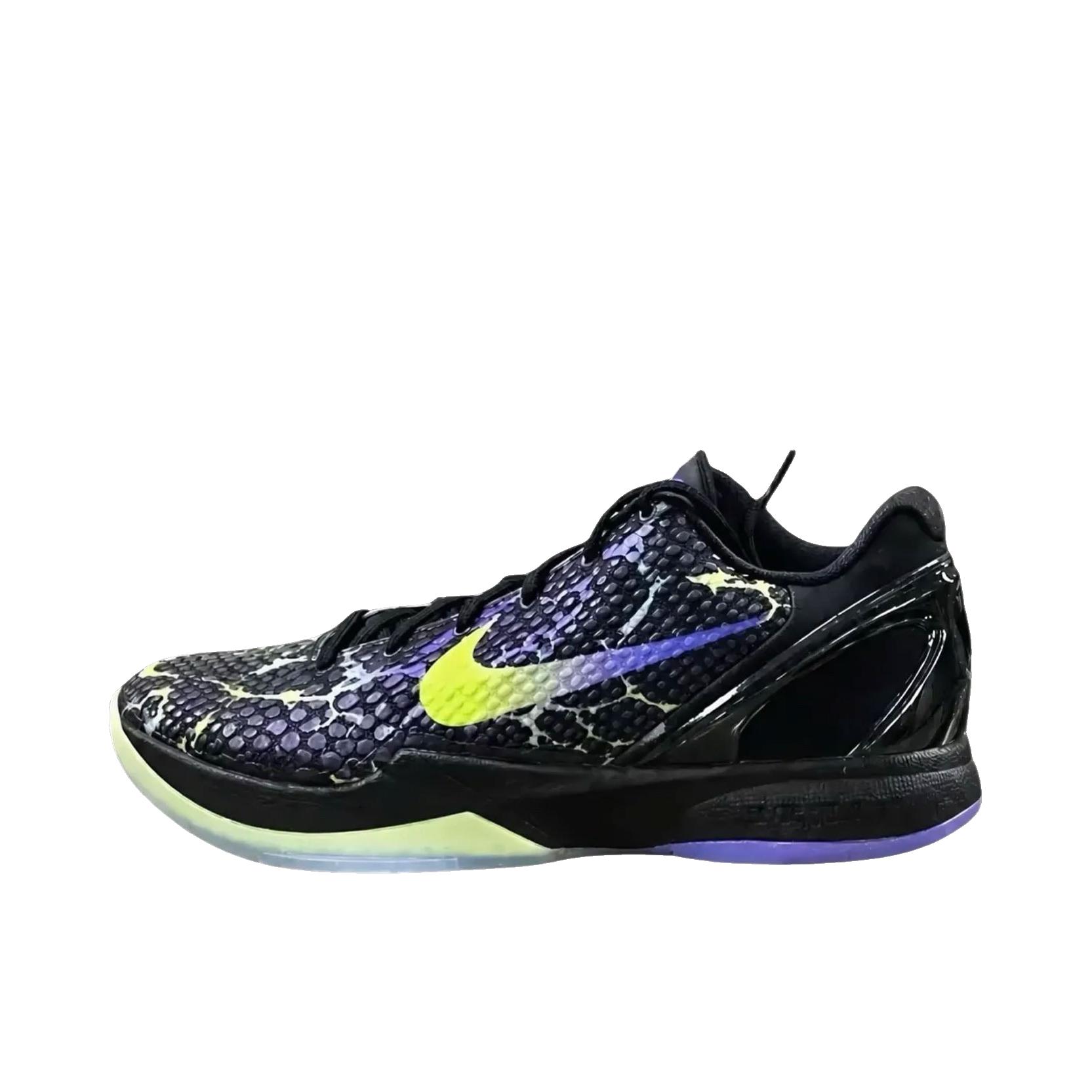 推荐商品：Nike Zoom Kobe 6 篮球鞋 抗扭包裹性轻便减震防滑耐磨实战舒适百搭低帮 黑色/绿色